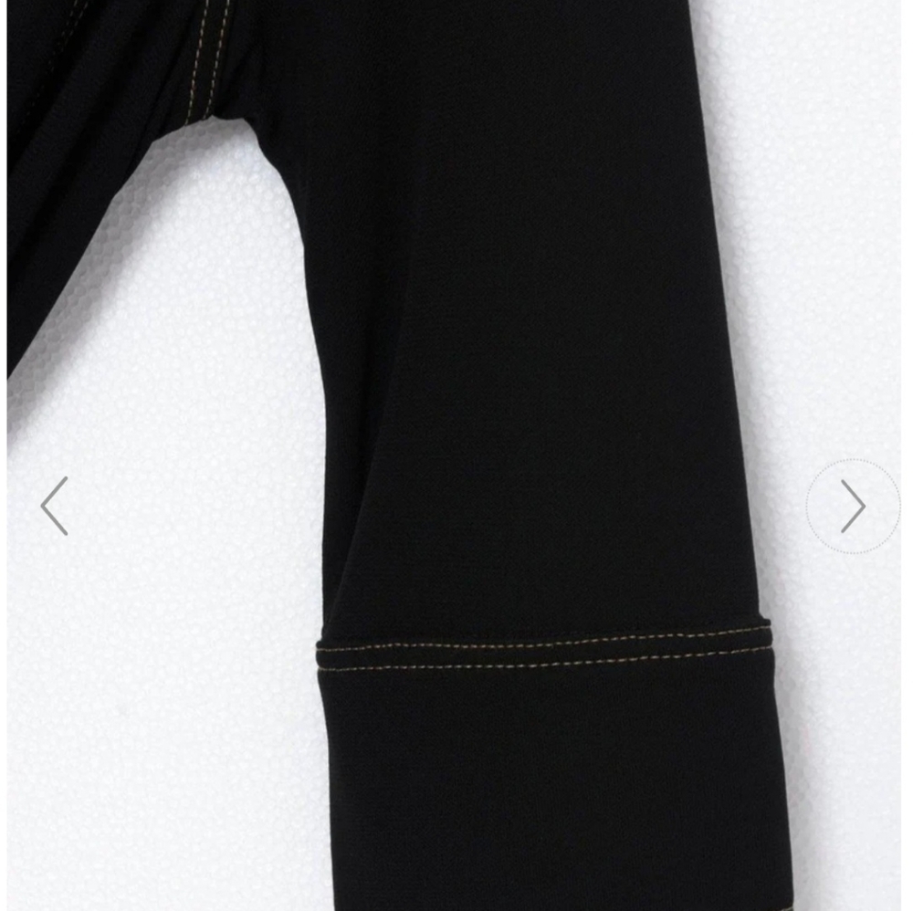 Diane Von Furstenberg Black Collared Midi Wrap Dress - Picture 15 of 16